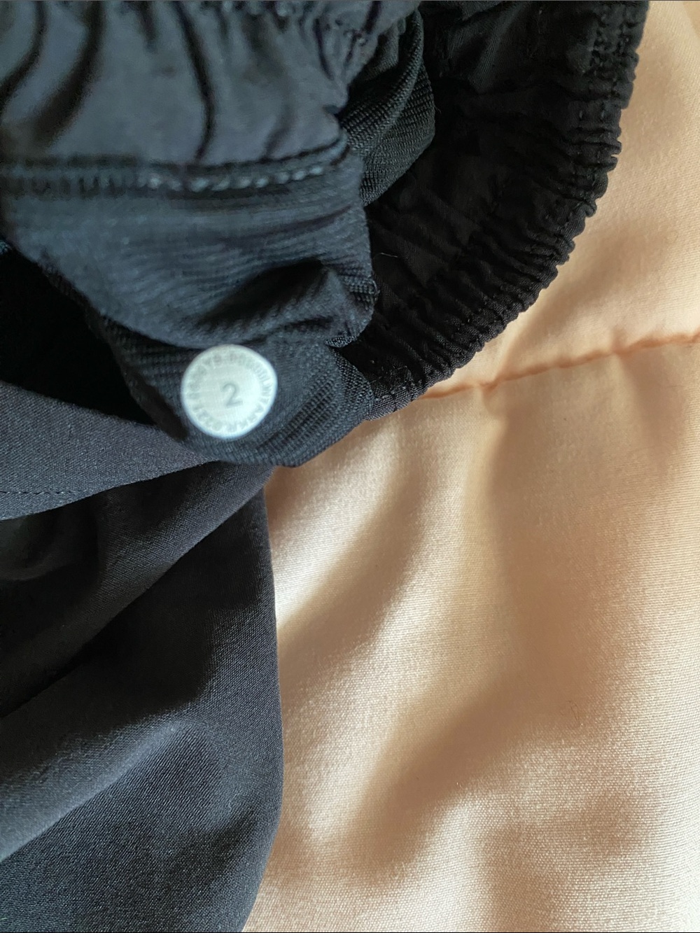 lululemon athletica Black Athletic Running Shorts with Elastic Waist - Picture 5 of 5